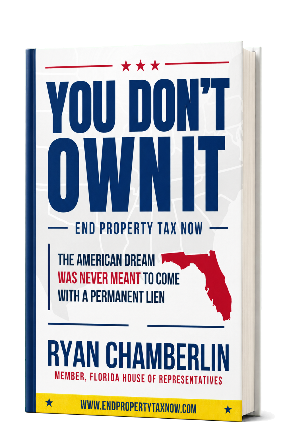 You Don’t Own It by Ryan Chamberlin shown as a three-dimensional book